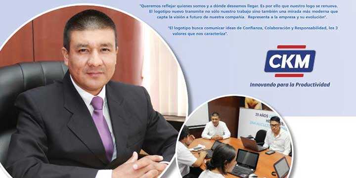 Victor Benites, gerente general de CKM Perú comentó sobre el cambio de imagen.